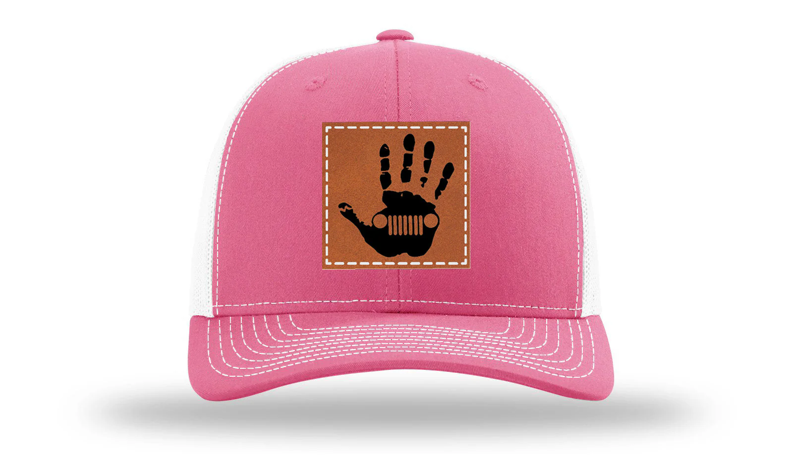 Jeep Wave Leather Patch Richardson 112 Hat - Image 23