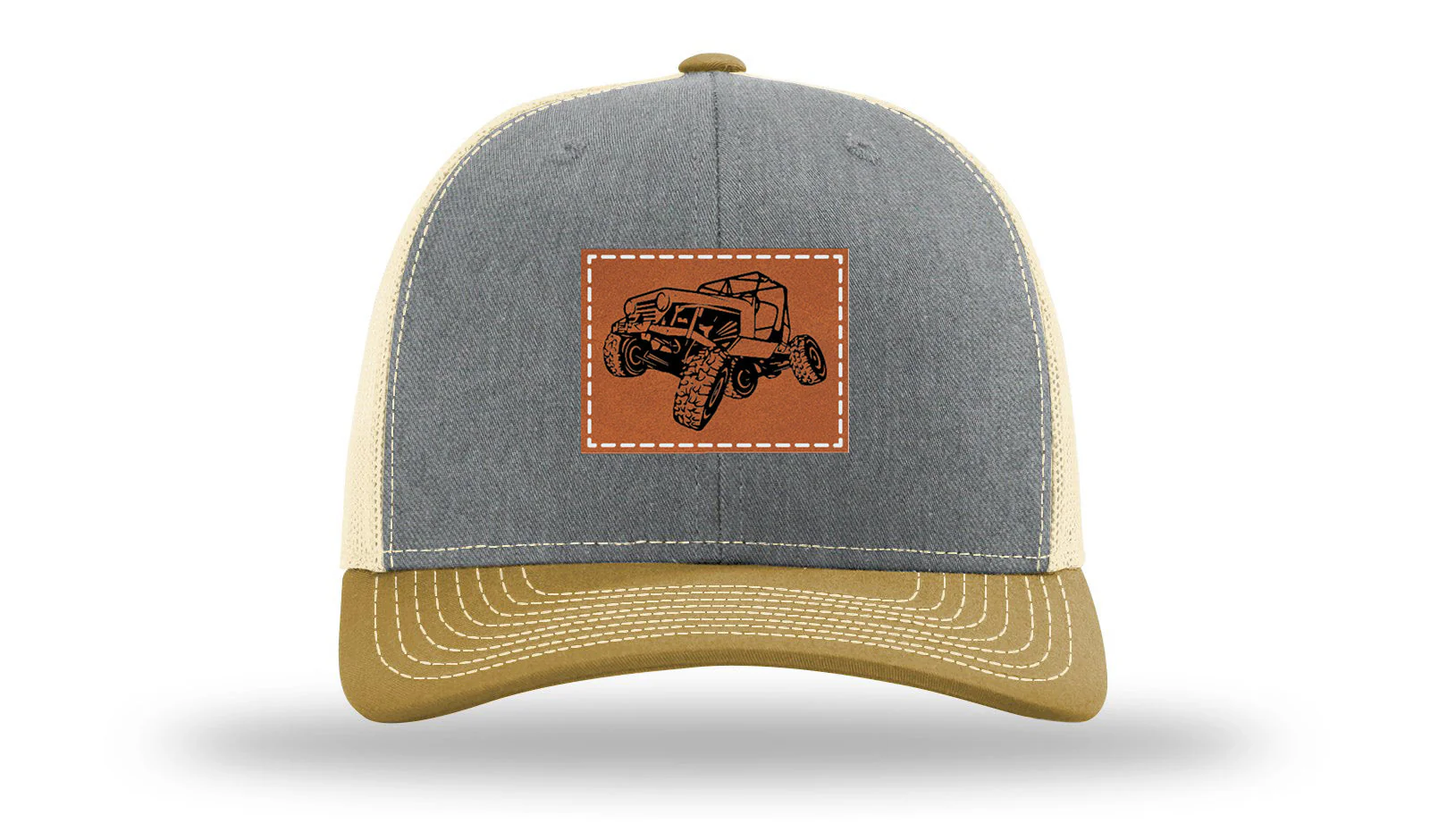 CJ Crawler without Rock Leather Patch Richardson 112 Hat - Image 37