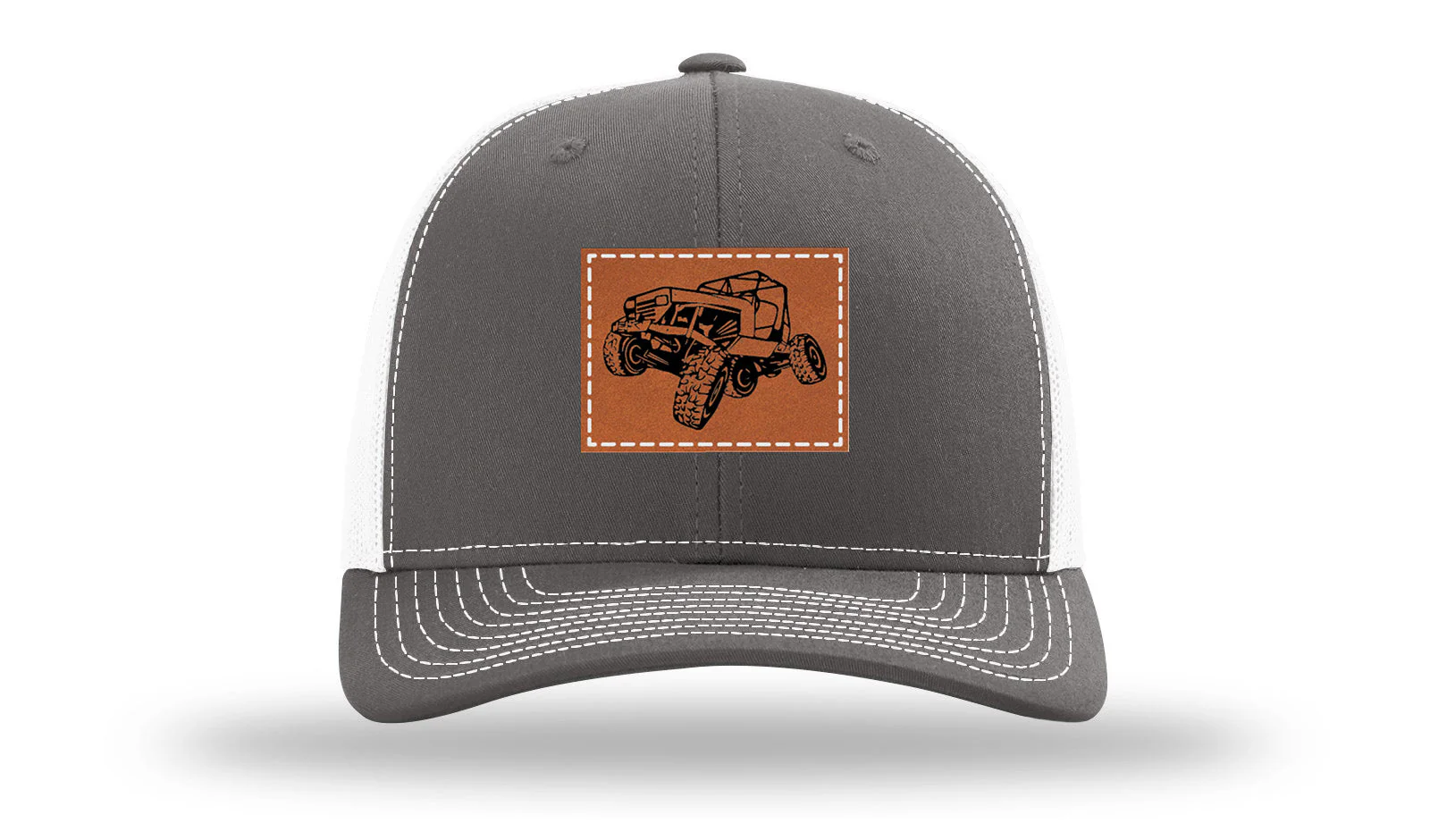 YJ Crawler without Rock Leather Patch Richardson 112 Hat - Image 16