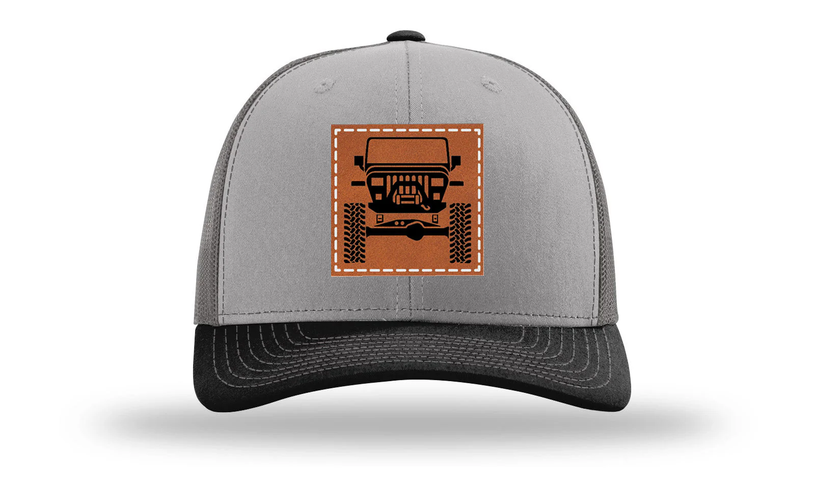 Jeep YJ Leather Patch Richardson 112 Hat - Image 35
