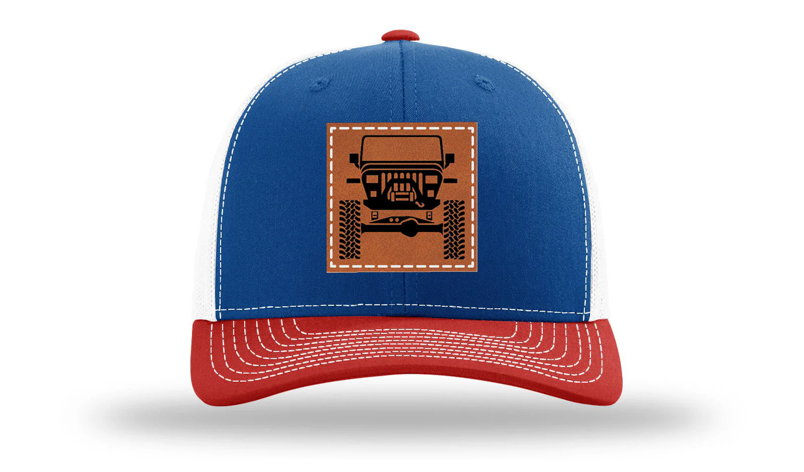 Jeep YJ Leather Patch Richardson 112 Hat - Image 41