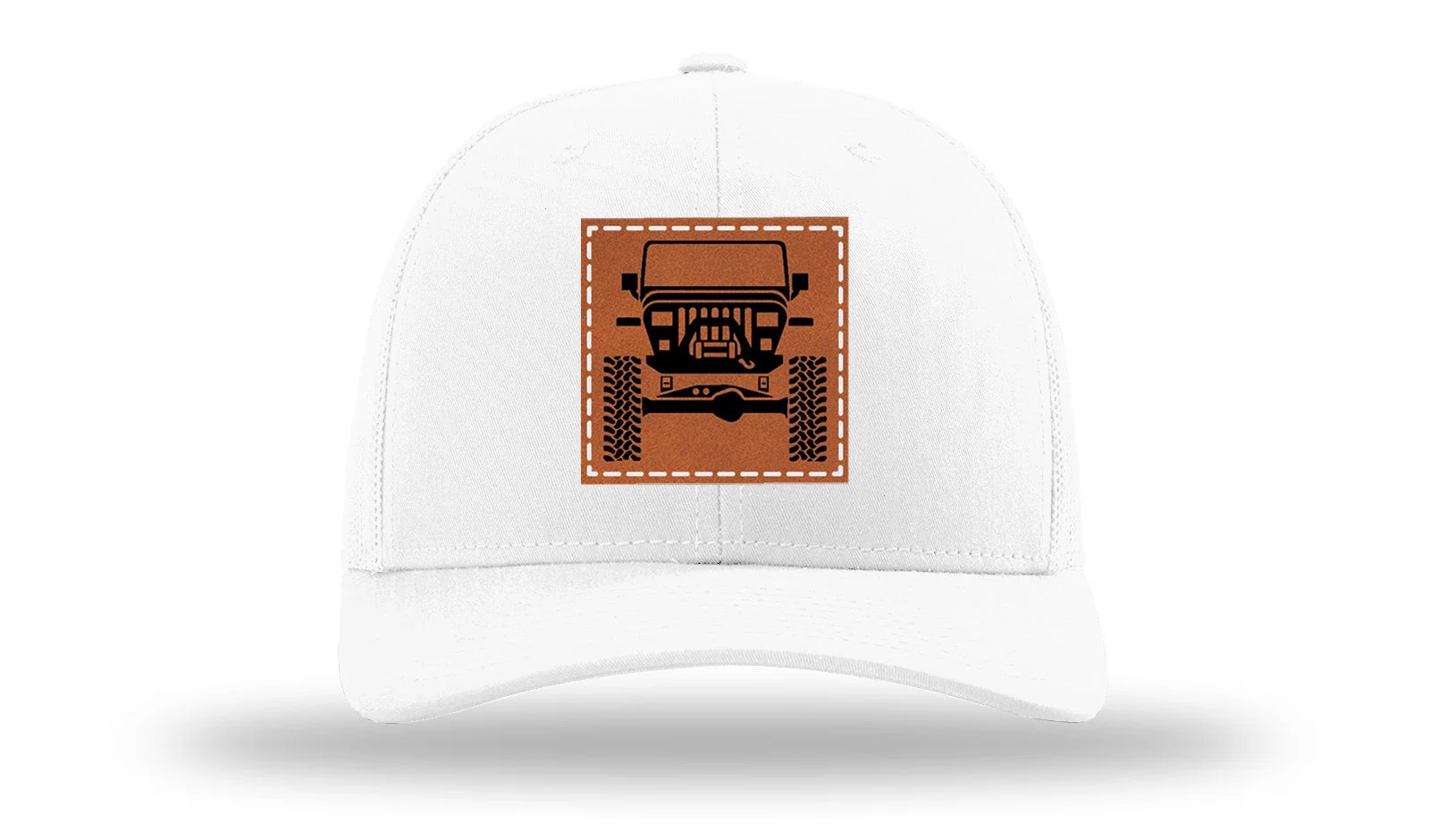 Jeep YJ Leather Patch Richardson 112 Hat - Image 5