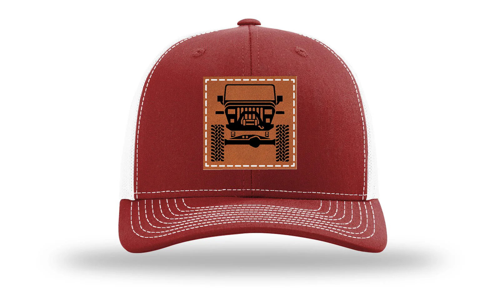 Jeep YJ Leather Patch Richardson 112 Hat - Image 9