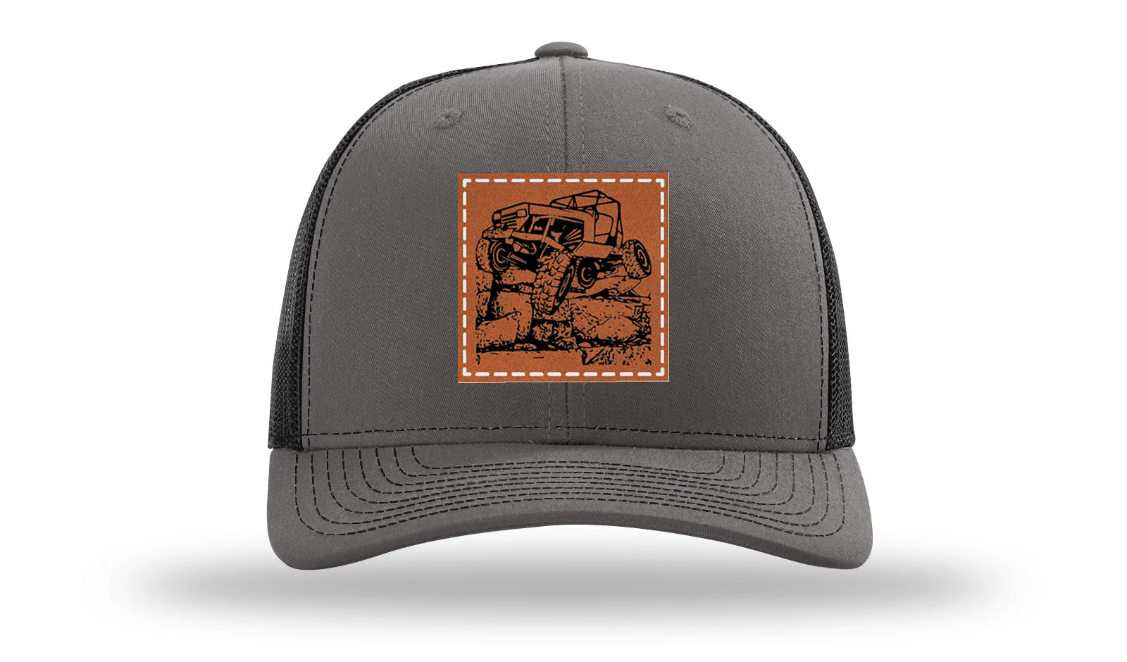 YJ Crawler Leather Patch Richardson 112 Hat - Image 11