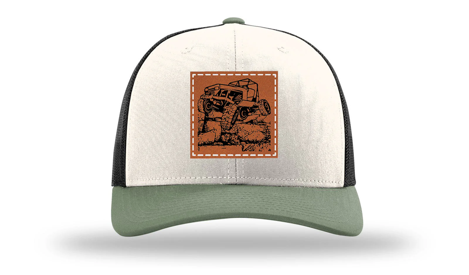 YJ Crawler Leather Patch Richardson 112 Hat - Image 35