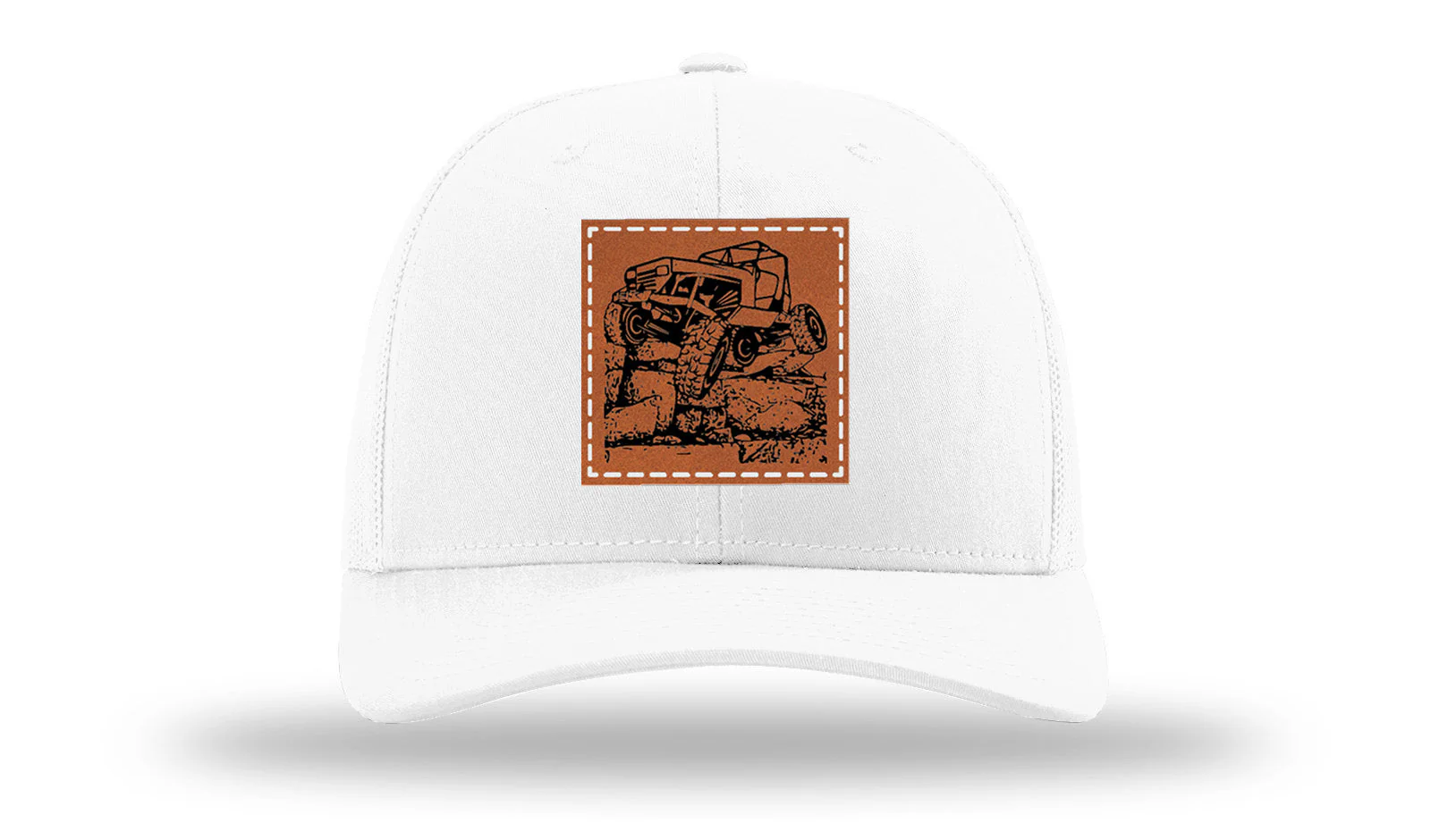 YJ Crawler Leather Patch Richardson 112 Hat - Image 5