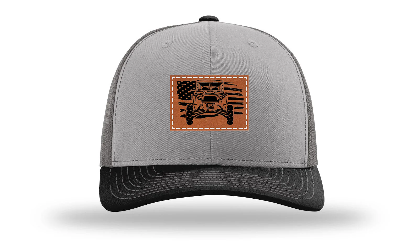 RZR Flag Leather Patch Richardson 112 Hat - Image 36