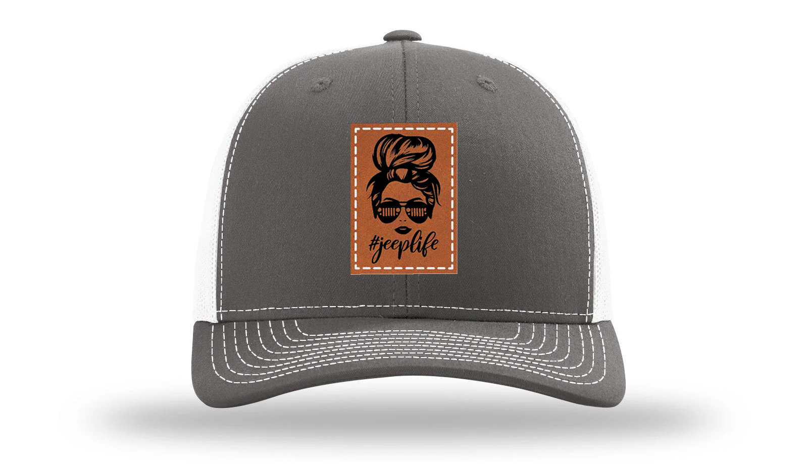 Jeep Life Leather Patch Richardson 112 Hat - Image 16