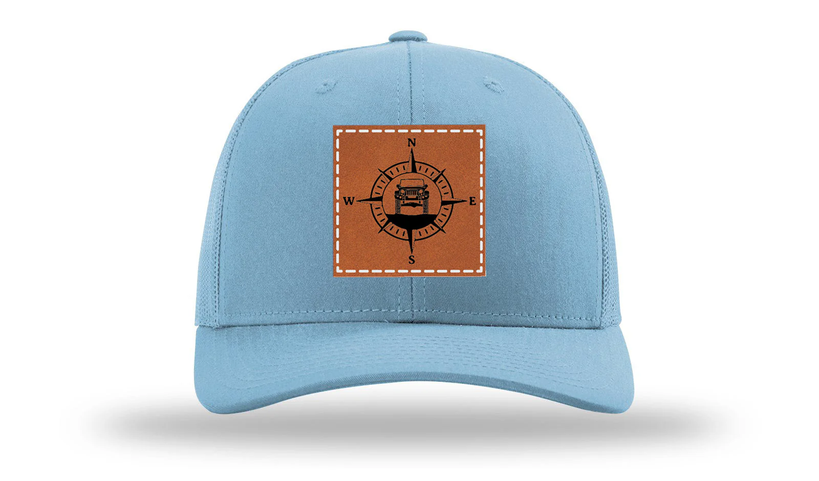 Jeep Compass JK Leather Patch Richardson 112 Hat - Image 2