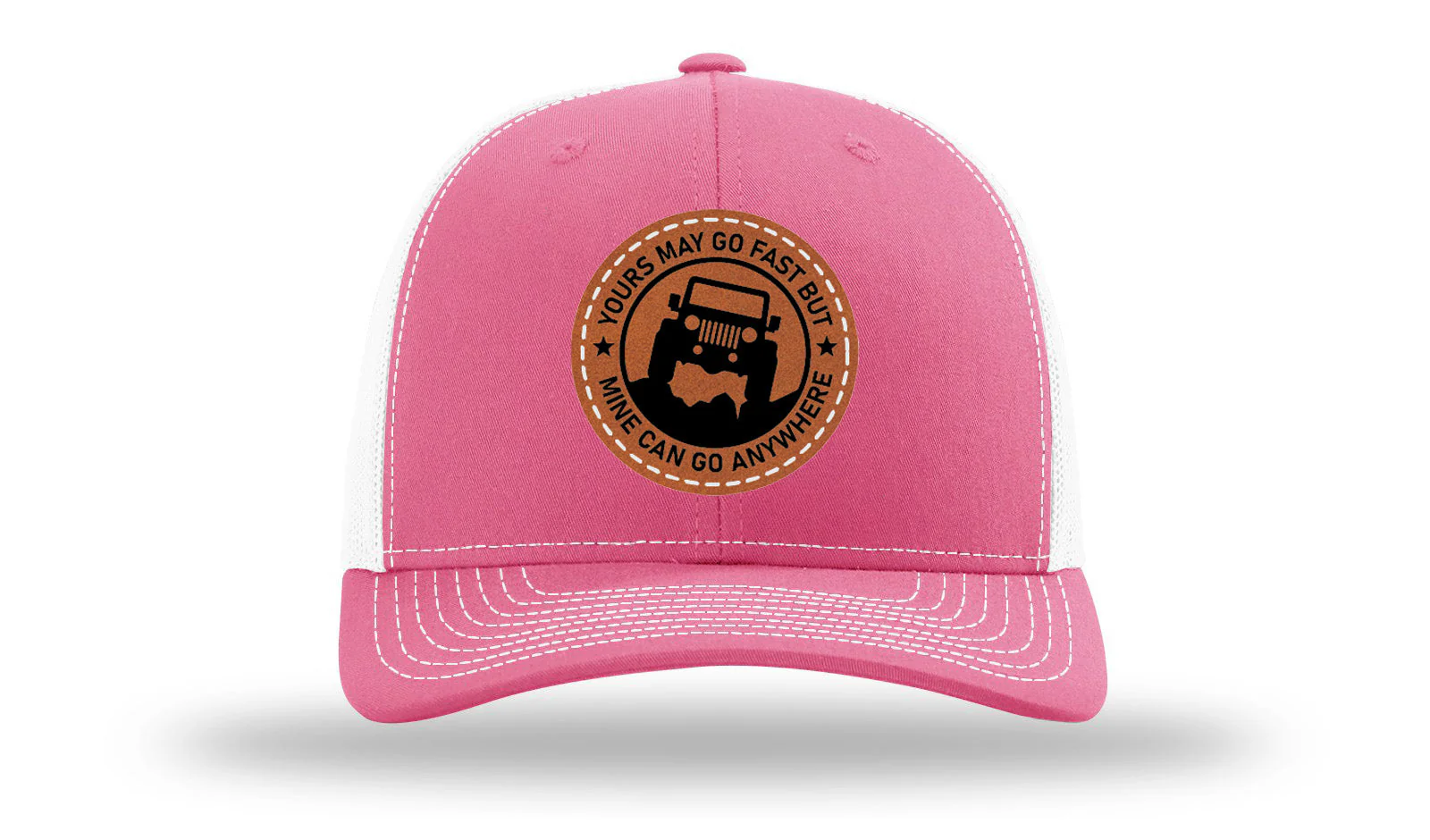 Yours May Go Fast Leather Patch Richardson 112 Hat - Image 23