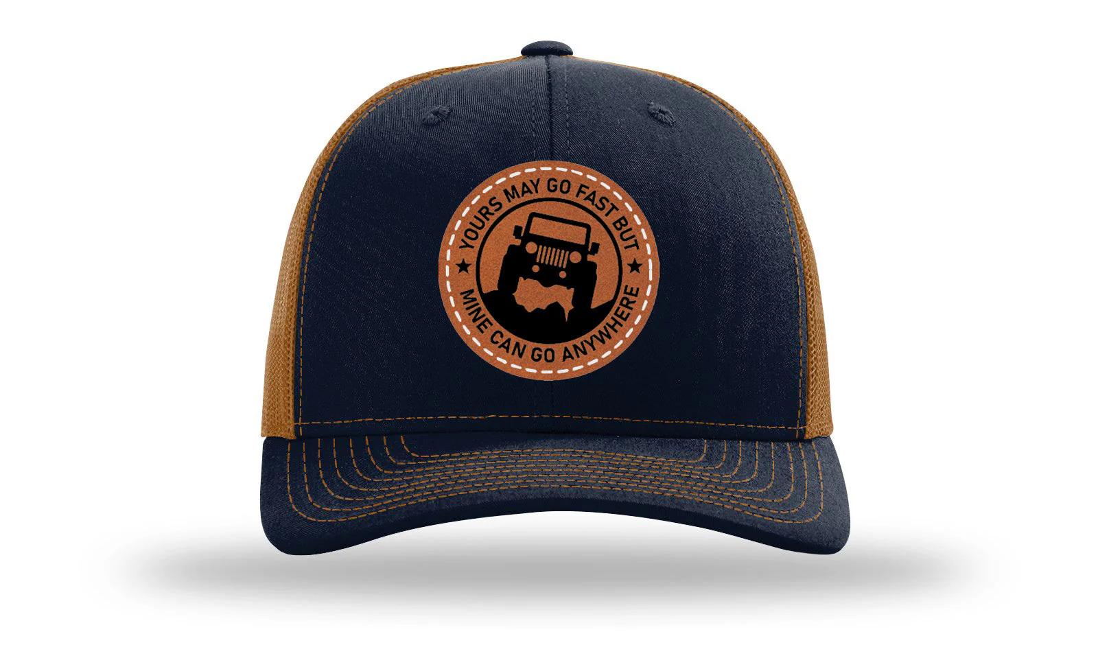 Yours May Go Fast Leather Patch Richardson 112 Hat - Image 26