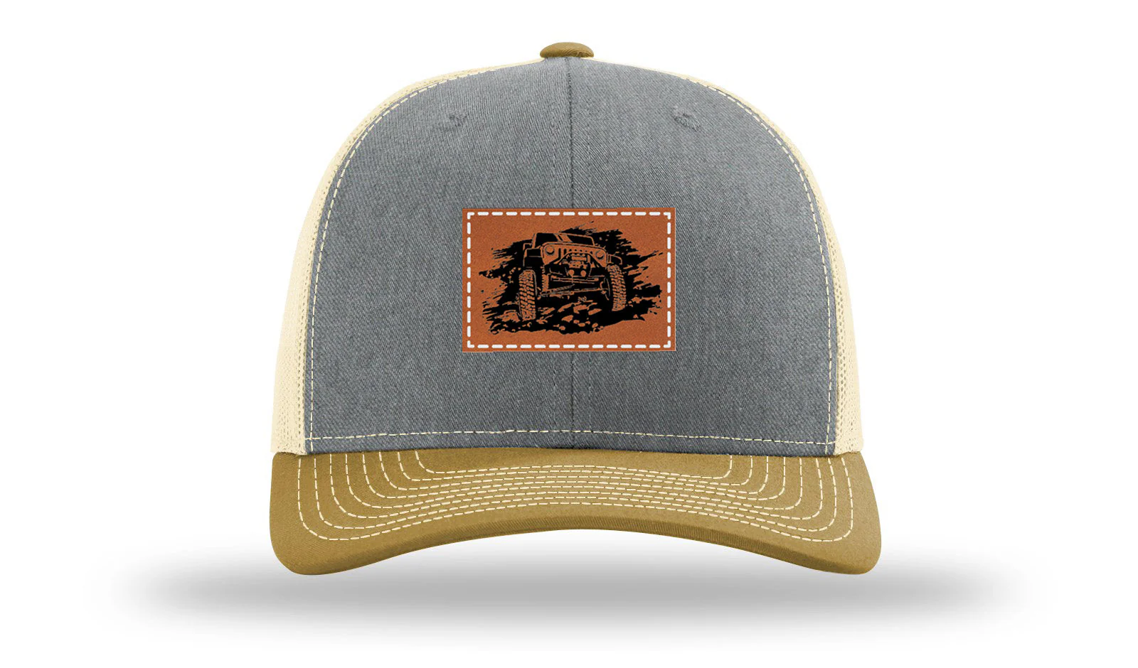 JK Crawler Leather Patch Richardson 112 Hat - Image 37