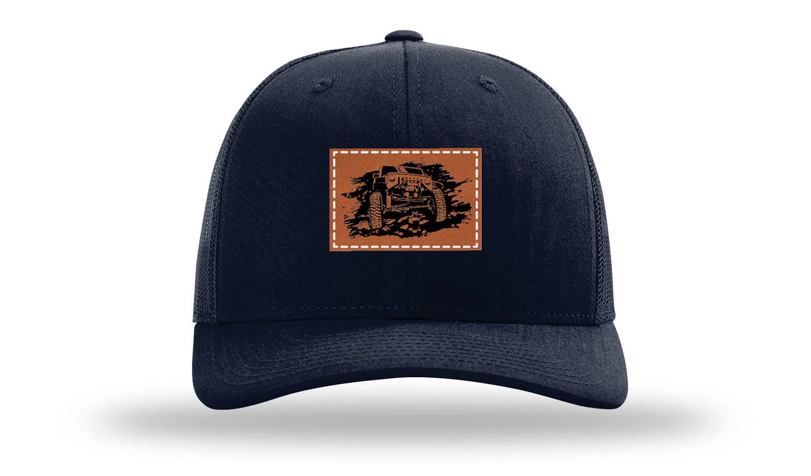 JK Crawler Leather Patch Richardson 112 Hat - Image 4