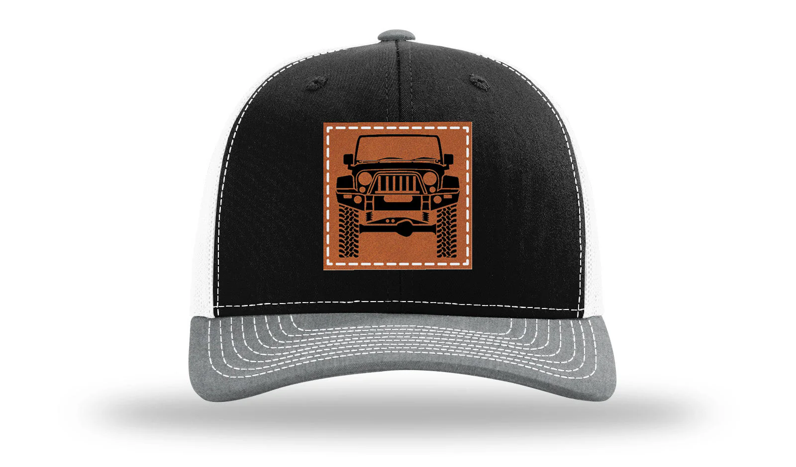 Jeep JK Leather Patch Richardson 112 Hat - Image 33