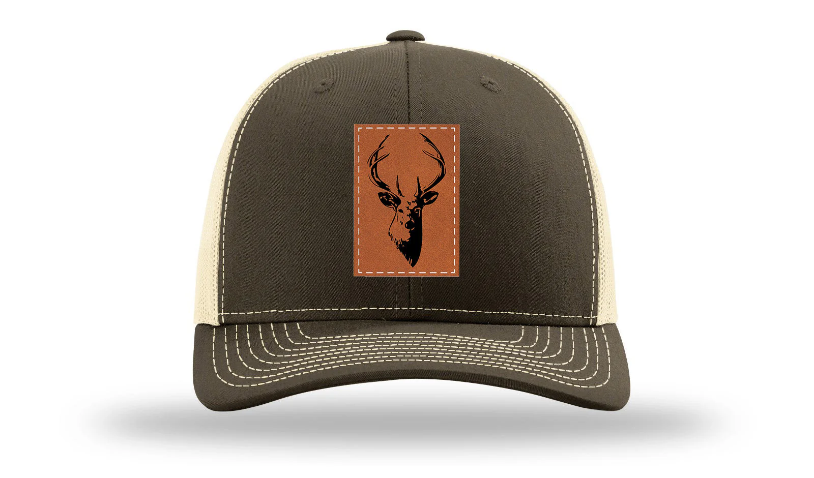 Buck Leather Patch Richardson 112 Hat - Image 17
