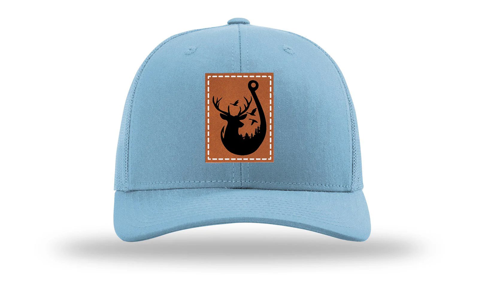 Ducks and Bucks Leather Patch Richardson 112 Hat - Image 2