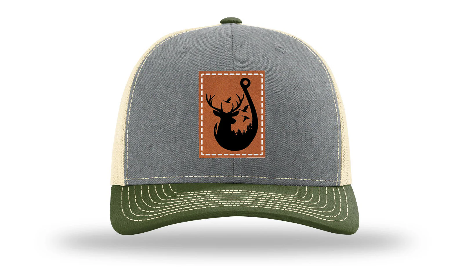 Ducks and Bucks Leather Patch Richardson 112 Hat - Image 38