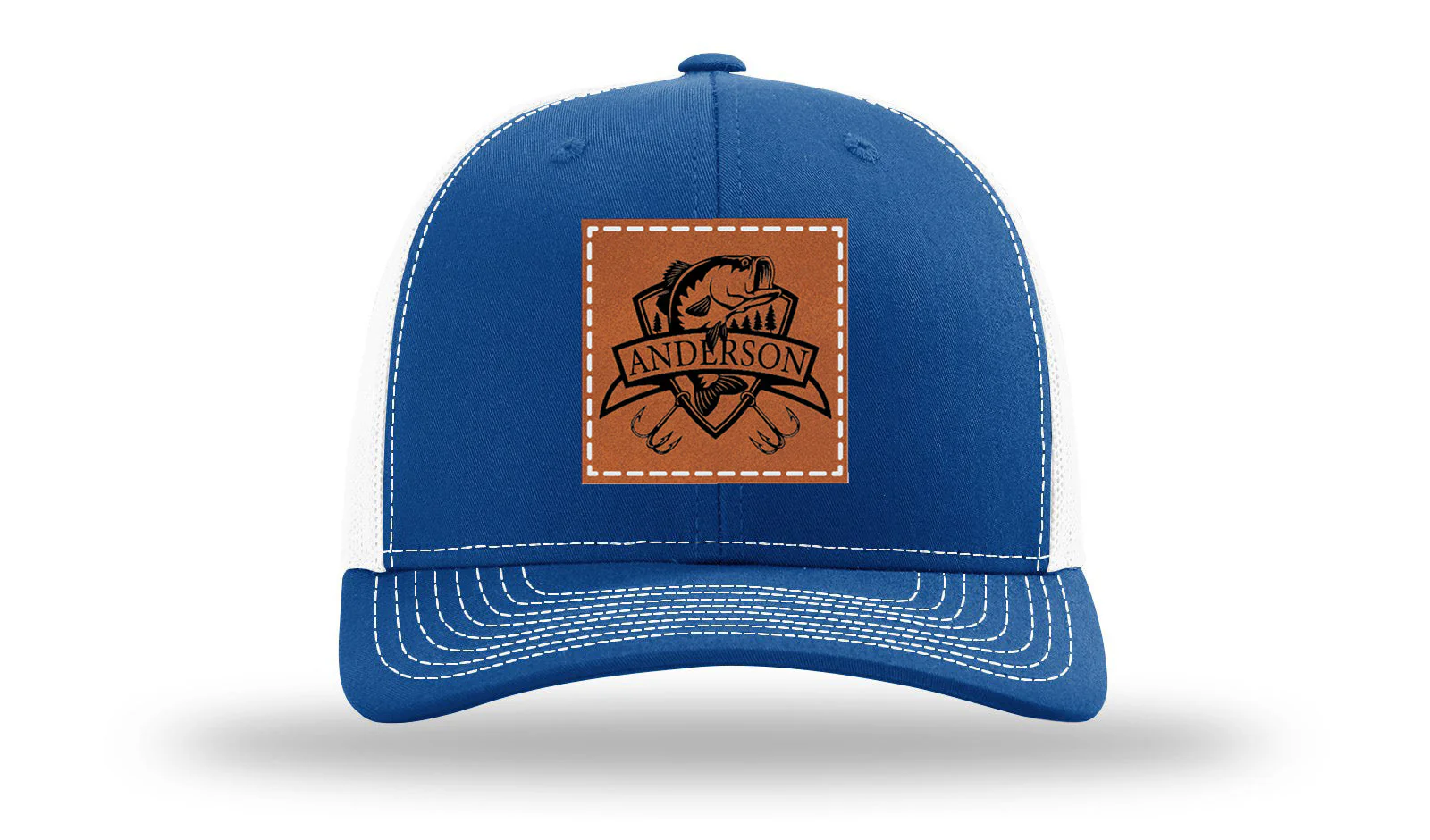 Bass Banner Leather Patch Richardson 112 Hat - Image 32