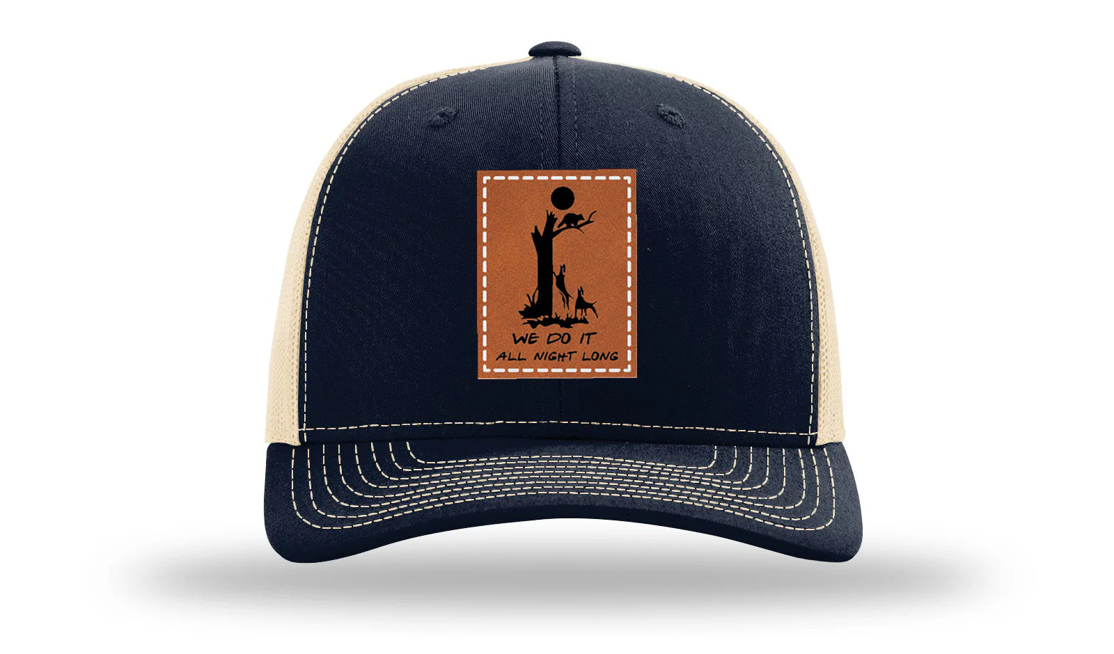Coon Hunting Leather Patch Richardson 112 Hat - Image 28