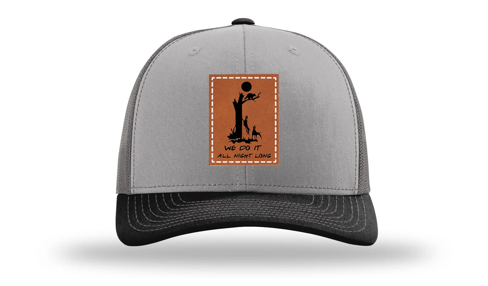 Coon Hunting Leather Patch Richardson 112 Hat - Image 36