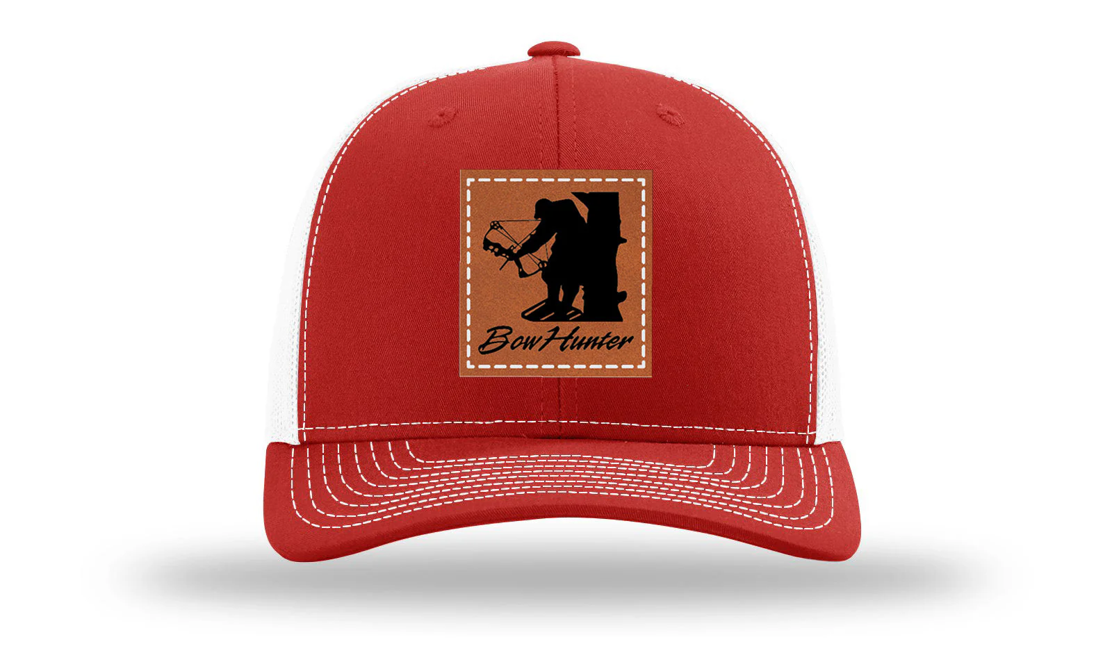 Bow Hunter Leather Patch Richardson 112 Hat - Image 30