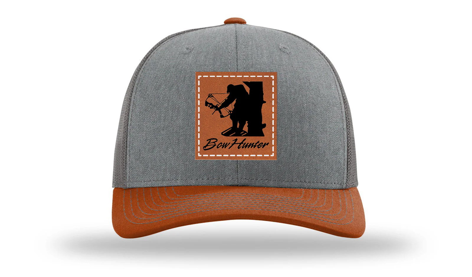 Bow Hunter Leather Patch Richardson 112 Hat - Image 38