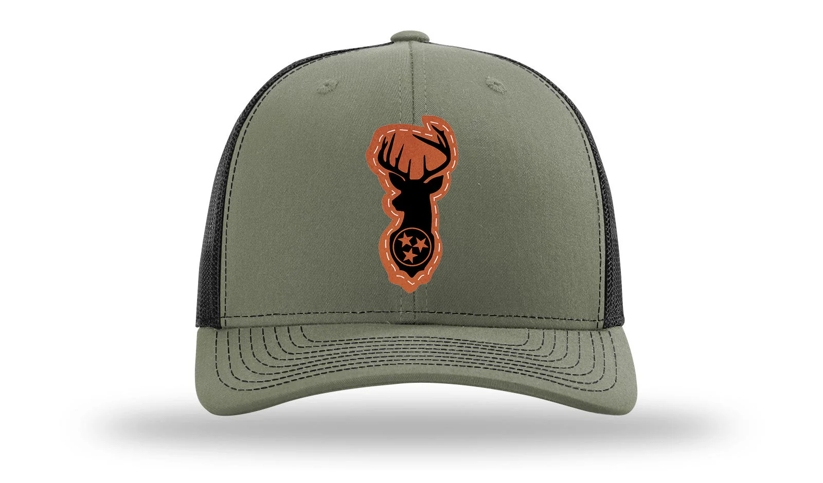 Tristar Deer Leather Patch Richardson 112 Hat - Image 18