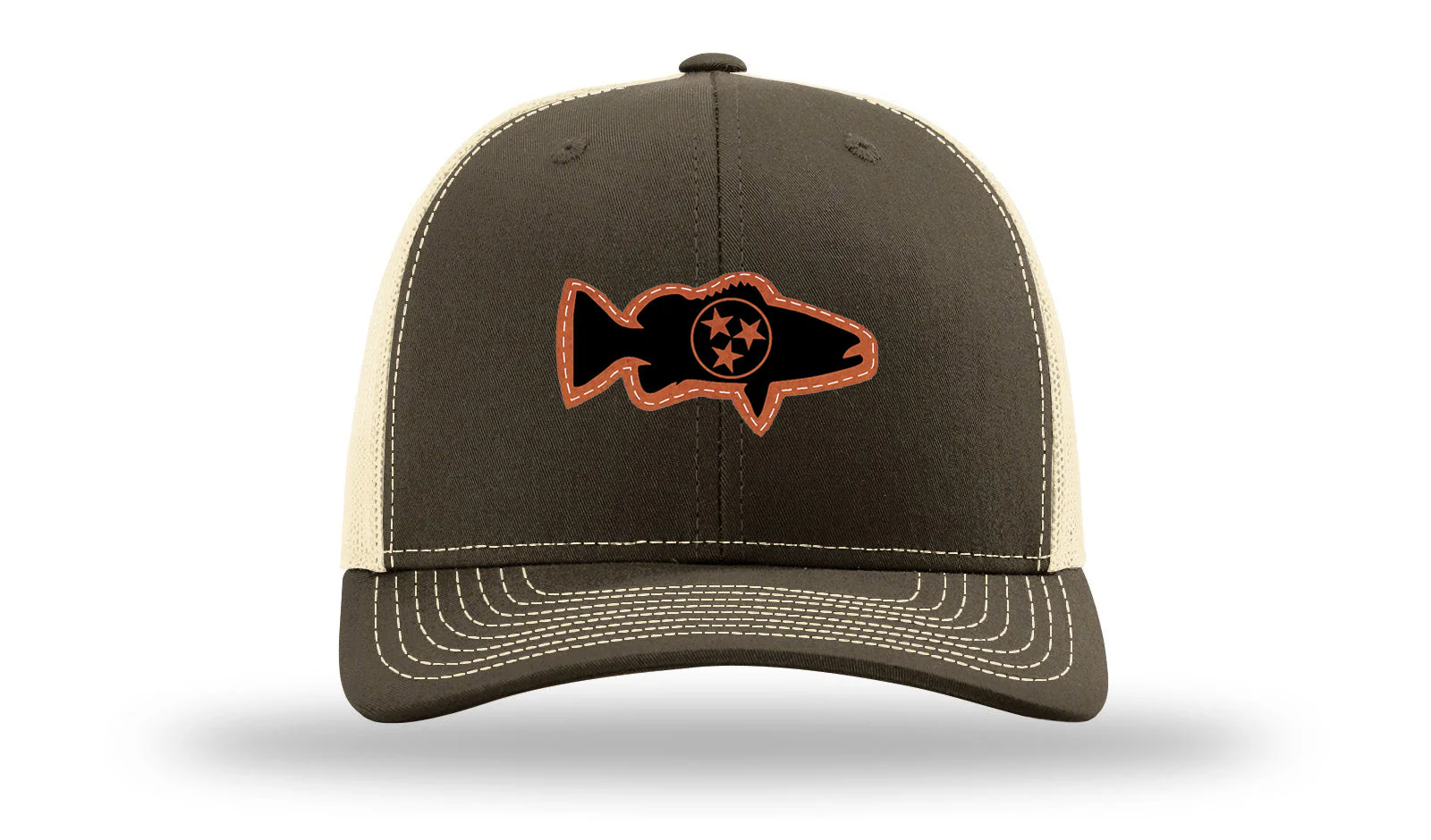 Tristar Bass Leather Patch Richardson 112 Hat - Image 17