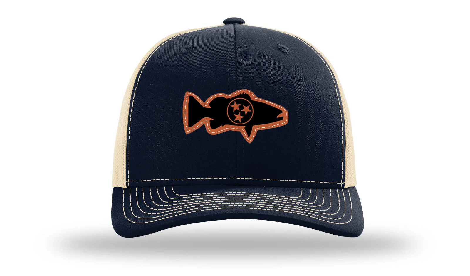 Tristar Bass Leather Patch Richardson 112 Hat - Image 28
