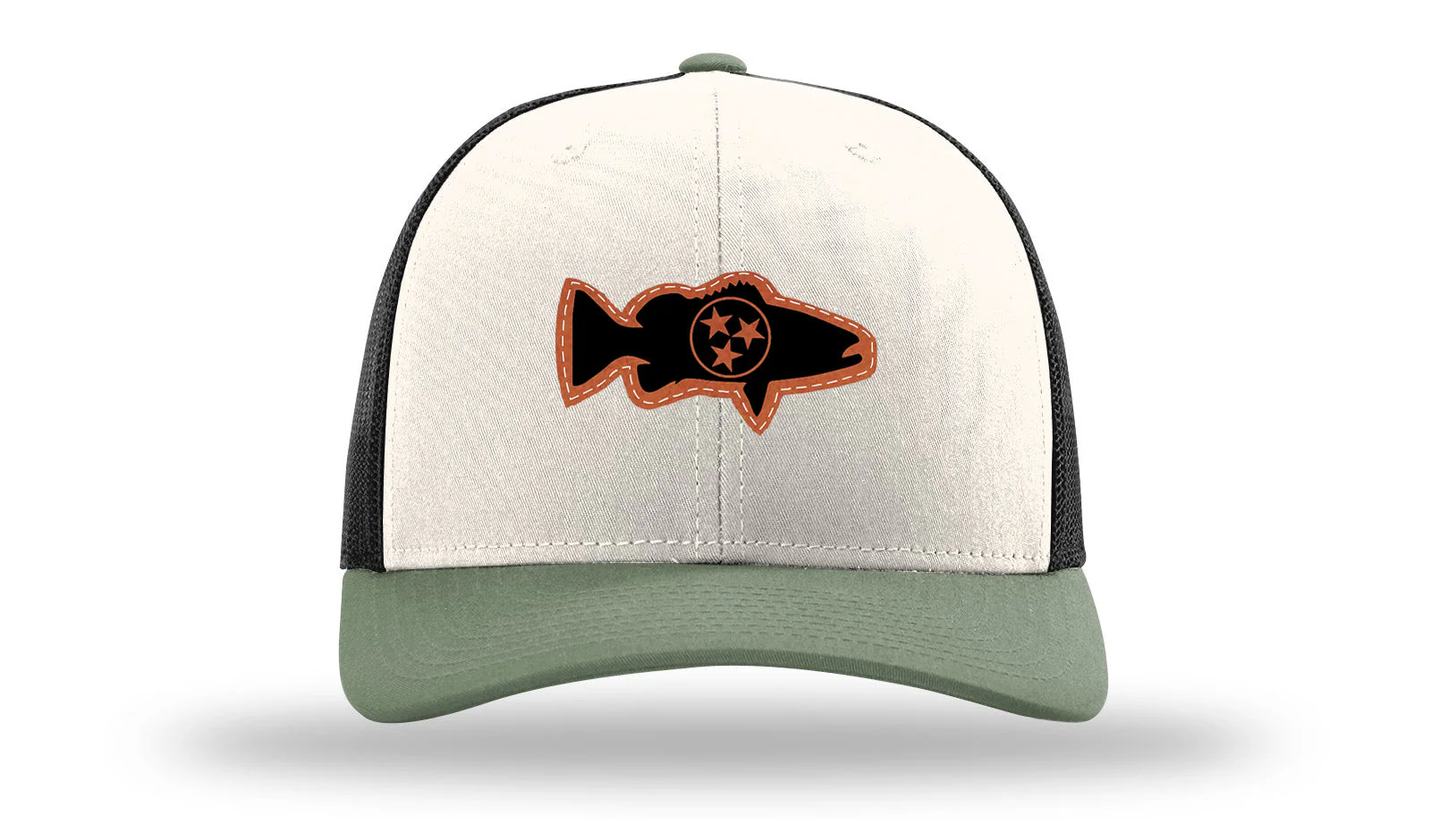 Tristar Bass Leather Patch Richardson 112 Hat - Image 35