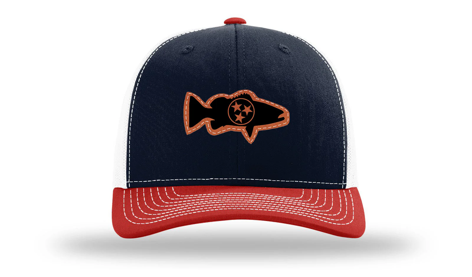 Tristar Bass Leather Patch Richardson 112 Hat - Image 40