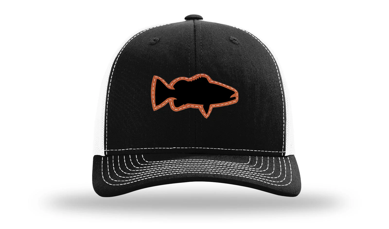 Bass Leather Patch Richardson 112 Hat - Image 7