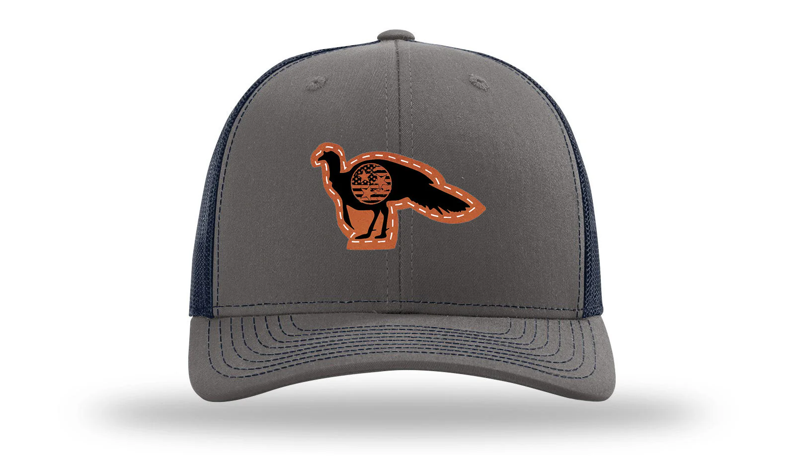 Tristar Flag Turkey Leather Patch Richardson 112 Hat - Image 13