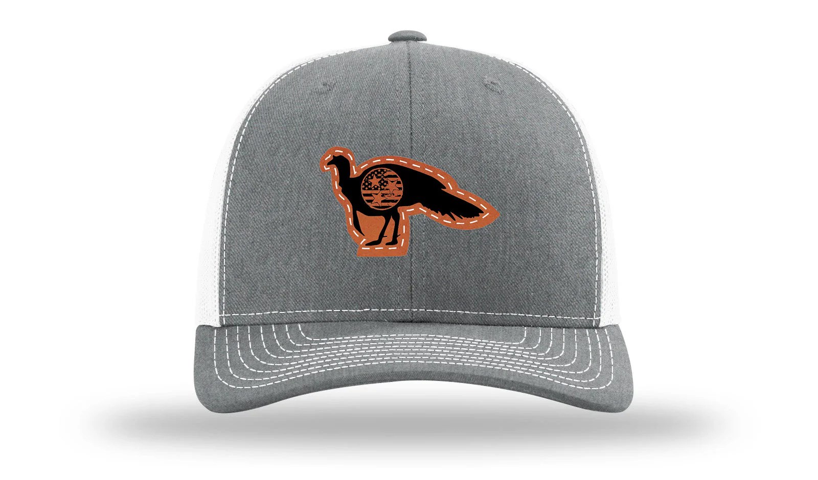 Tristar Flag Turkey Leather Patch Richardson 112 Hat - Image 21