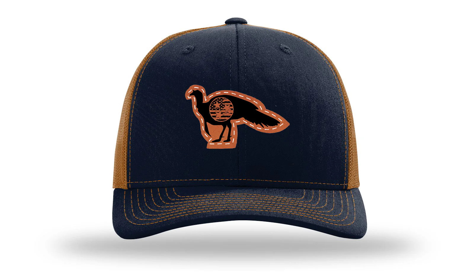 Tristar Flag Turkey Leather Patch Richardson 112 Hat - Image 26