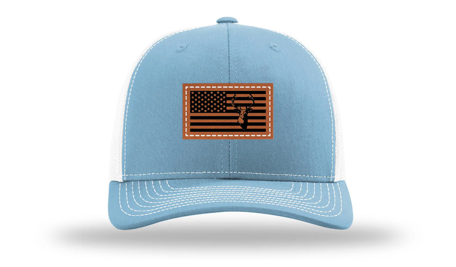 Deer Flag Leather Patch Richardson 112 Hat - Image 19