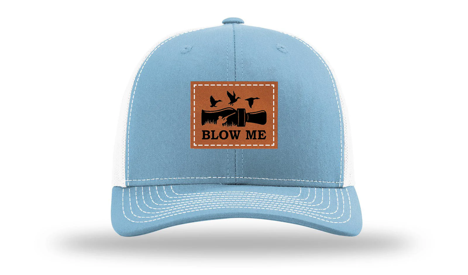 Blow Me Leather Patch Richardson 112 Hat - Image 18
