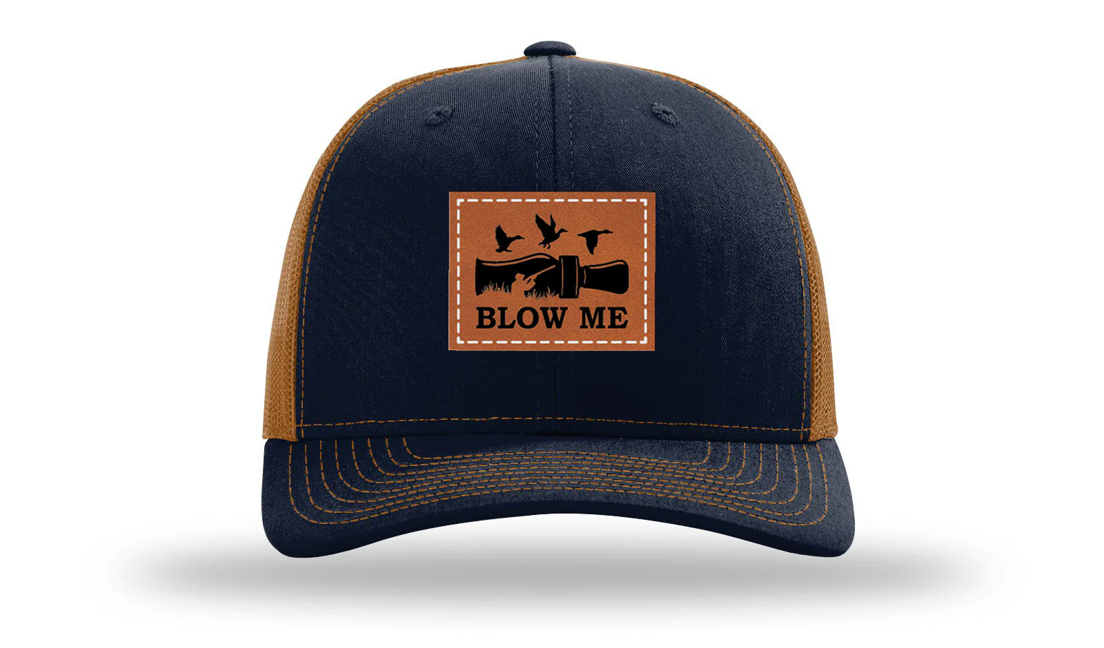 Blow Me Leather Patch Richardson 112 Hat - Image 25