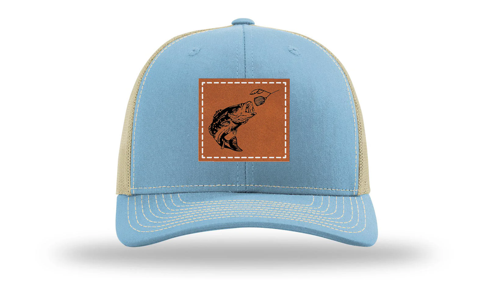 Bass Spinner Leather Patch Richardson 112 Hat - Image 18