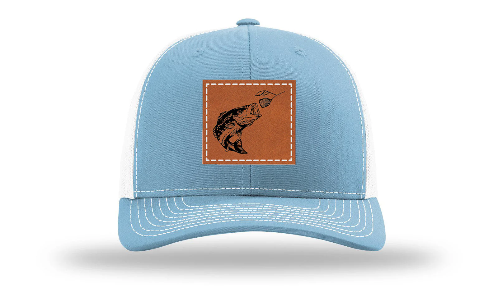 Bass Spinner Leather Patch Richardson 112 Hat - Image 19