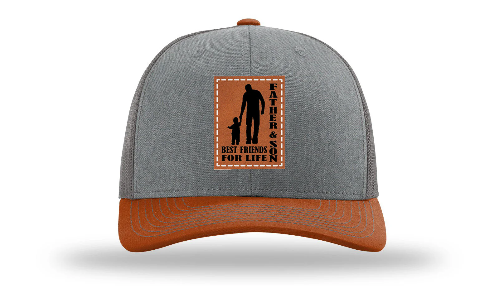 Father & Son Best Friends Leather Patch Richardson 112 Hat - Image 39