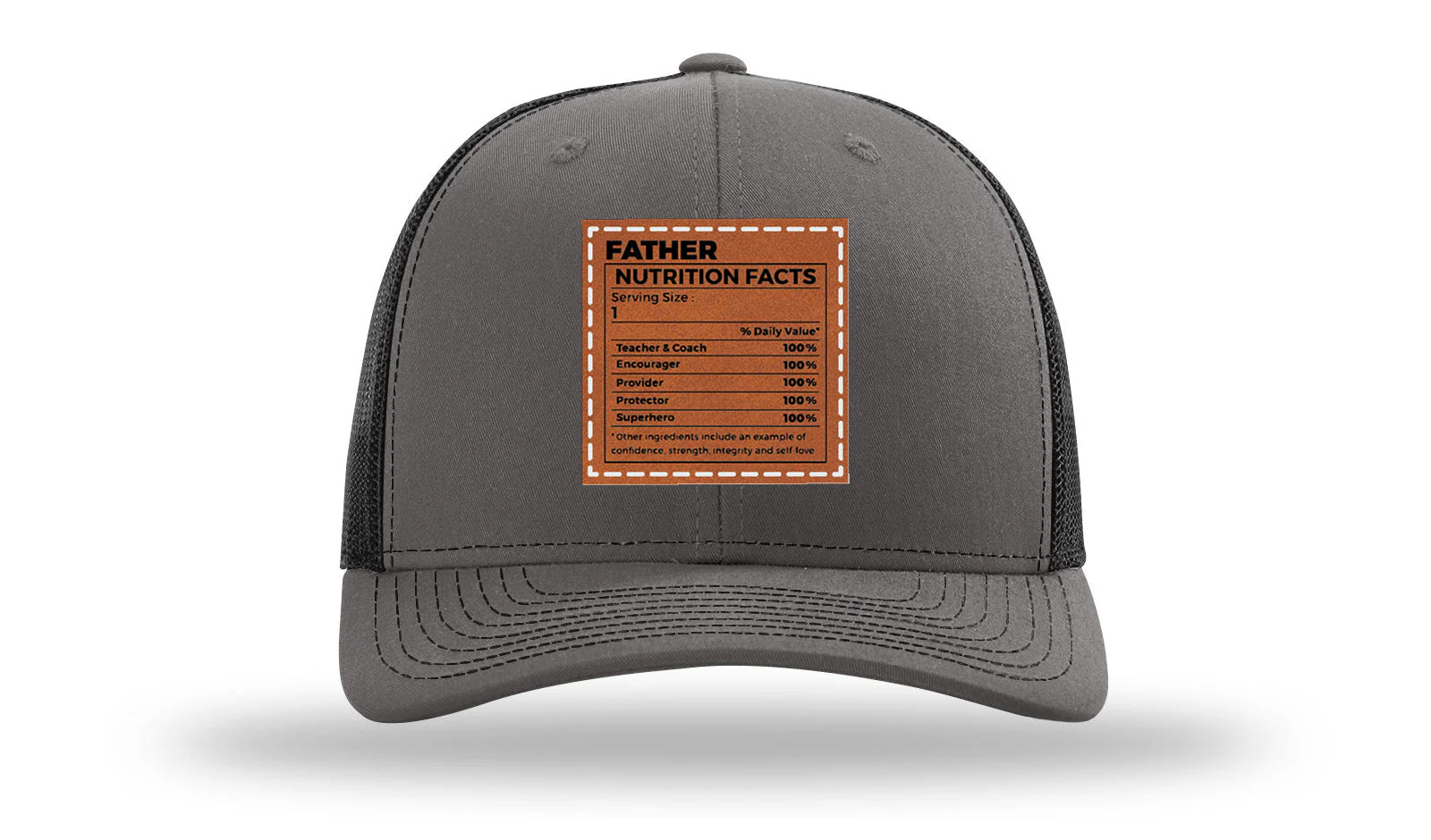 Father Nutrition Leather Patch Richardson 112 Hat - Image 11