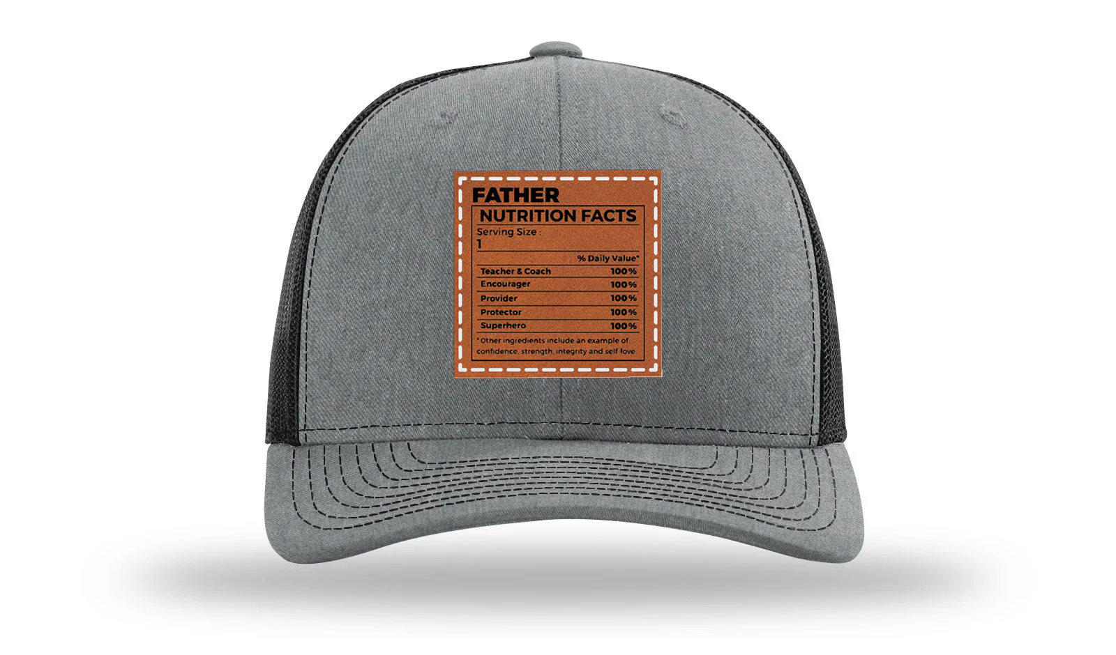 Father Nutrition Leather Patch Richardson 112 Hat - Image 20