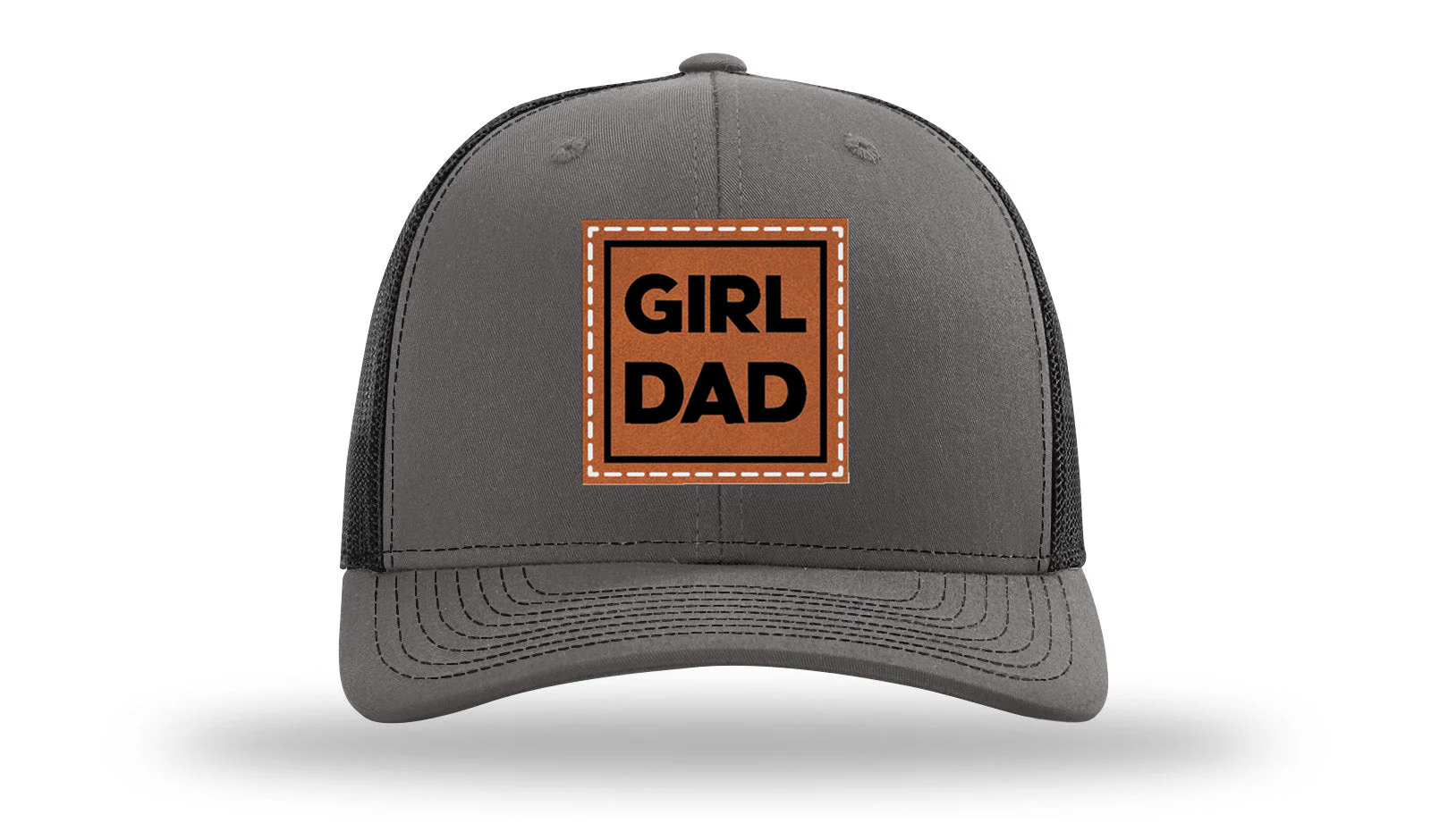 Girl Dad Leather Patch Richardson 112 Hat - Image 11