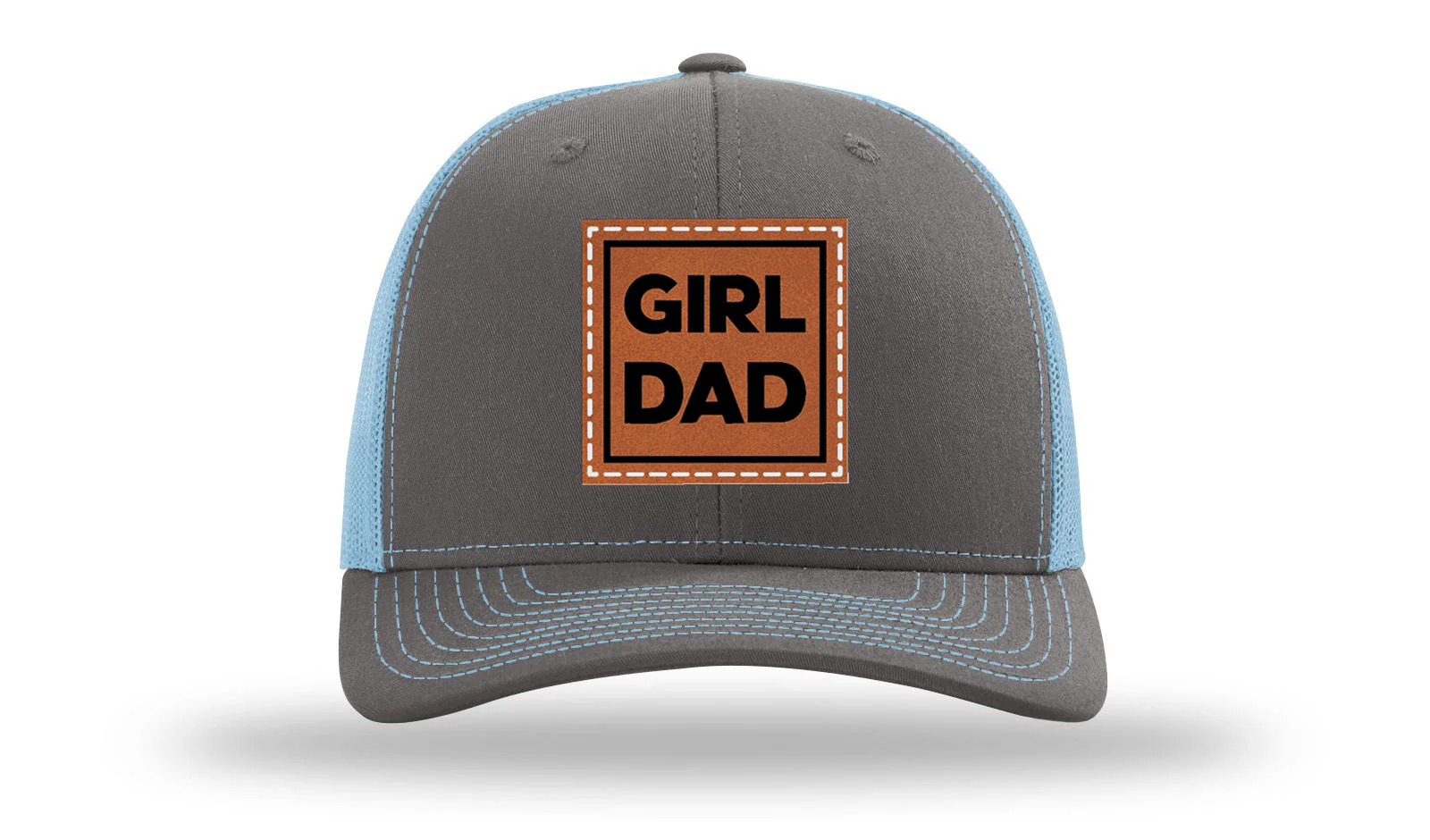 Girl Dad Leather Patch Richardson 112 Hat - Image 12