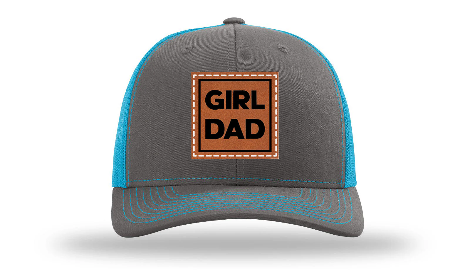 Girl Dad Leather Patch Richardson 112 Hat - Image 14