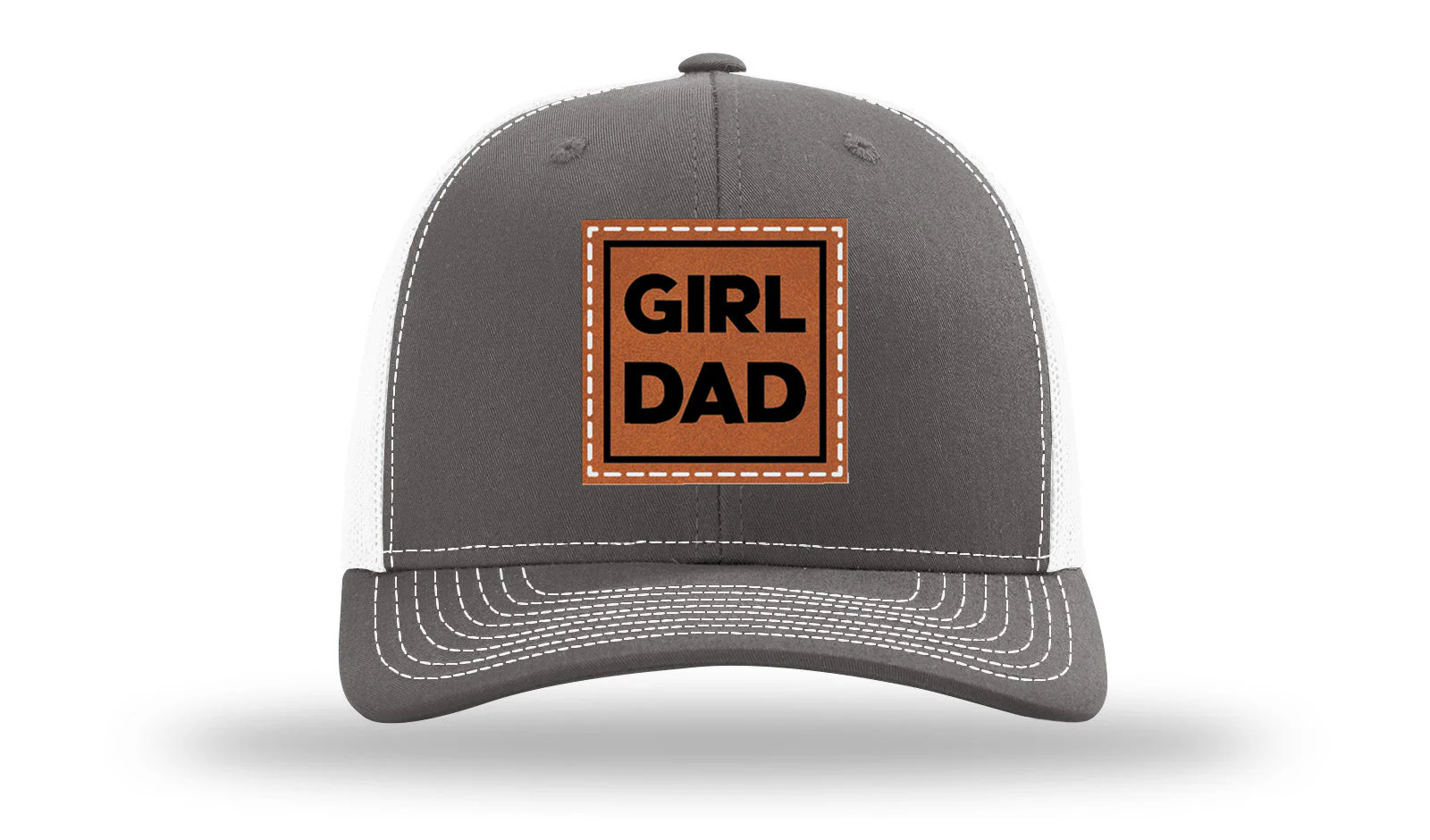 Girl Dad Leather Patch Richardson 112 Hat - Image 16
