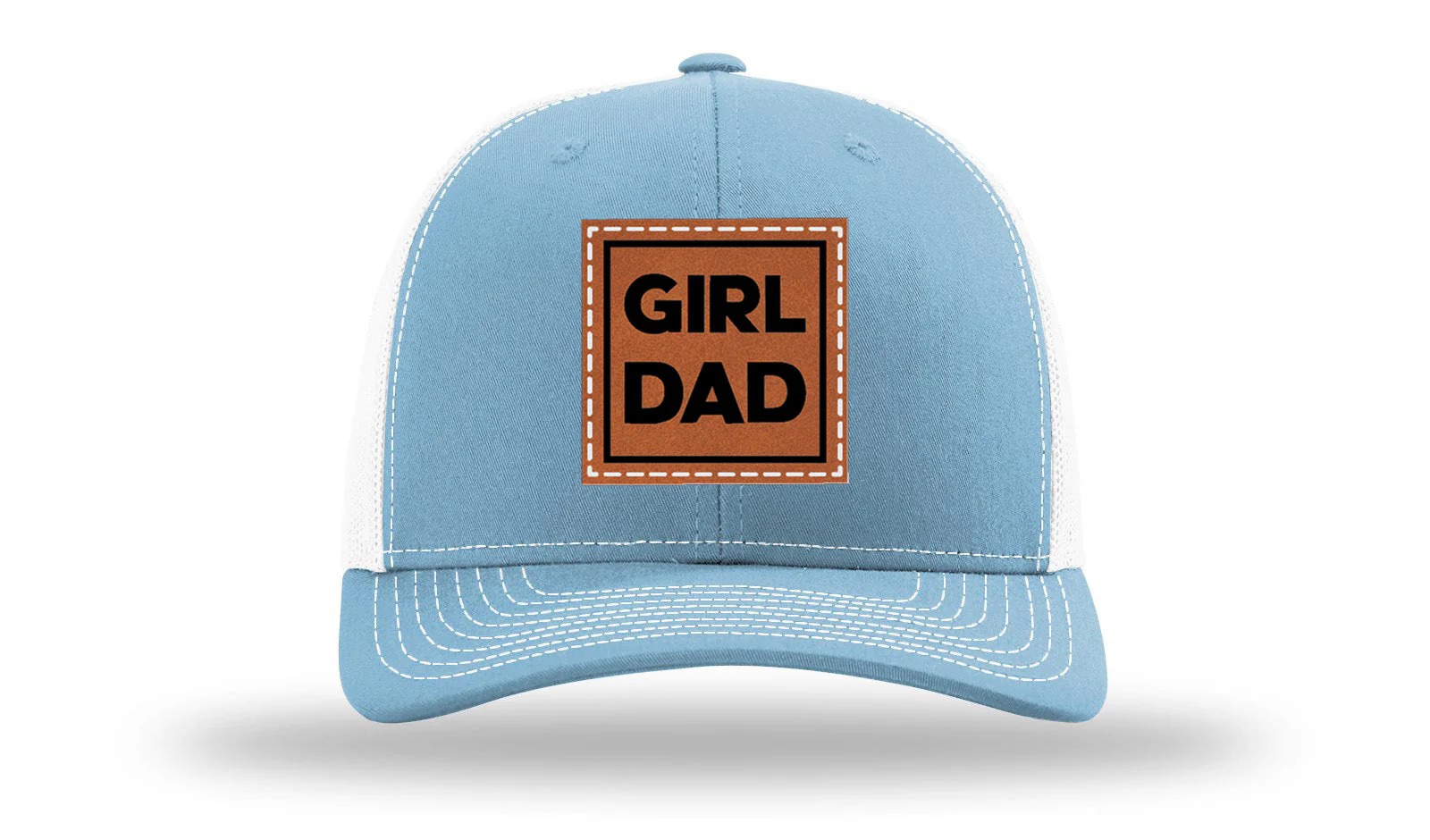 Girl Dad Leather Patch Richardson 112 Hat - Image 19
