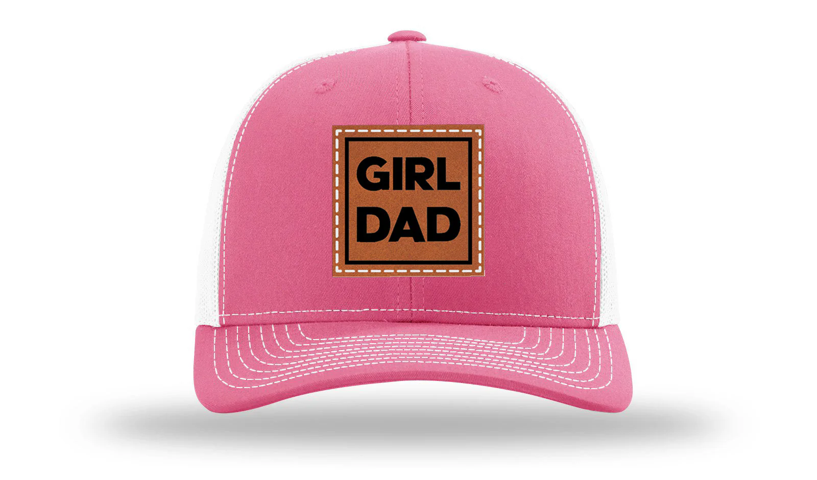 Girl Dad Leather Patch Richardson 112 Hat - Image 23