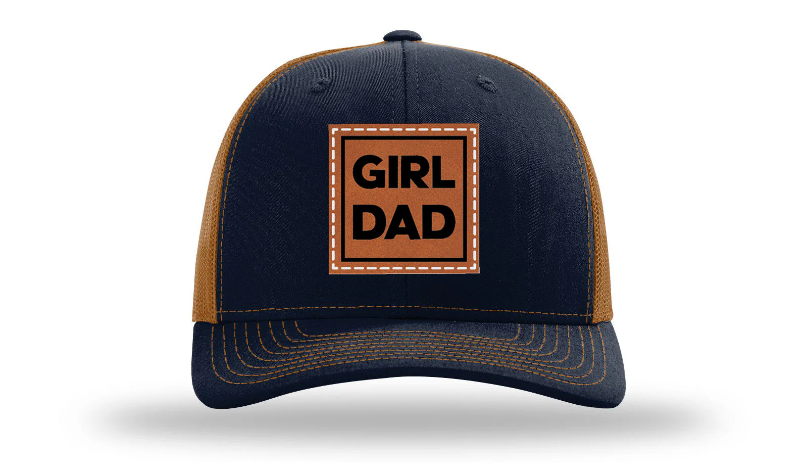 Girl Dad Leather Patch Richardson 112 Hat - Image 26